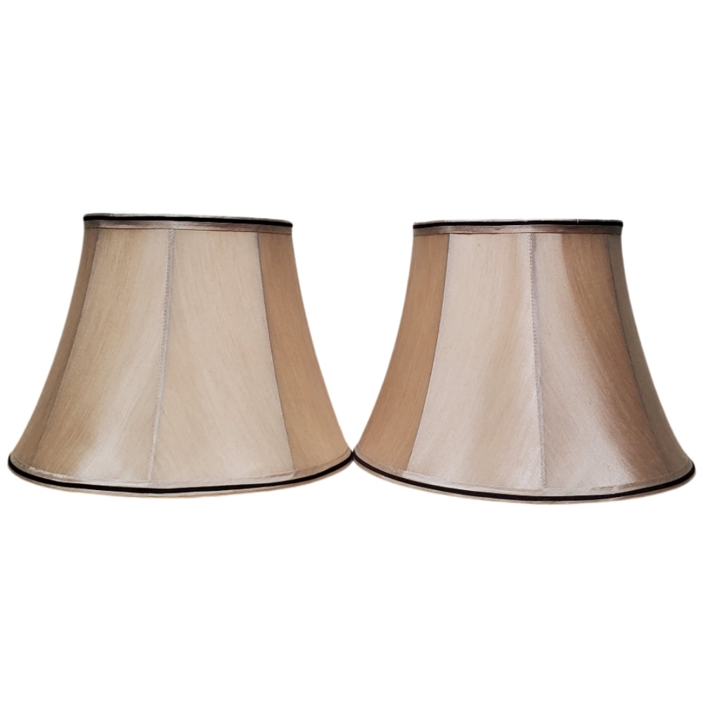 Elegant Tan Lampshades